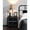 Black+Silver, variant on Gray Engineered Stone | Appropriate for Modern Rooms to Enhance Visuals | Provide Lightweight and Versatile Option