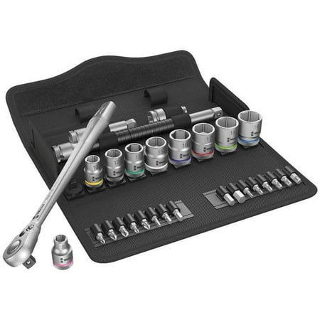 

Wera Tools 05004048001 0.37 in. Drive Metric Ratchet Set - 29 Piece