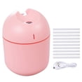 thumbnail image 1 of Escritorio de dormitorio interior 2-en-1 Humidificador 250 ml Difusor de aire Coche fresco MISM PRIGURENTE OFICINA DE OFICINA DAMBIENTO ATOMizador personal Suministros para el hogar Pink 10 palos seitruly HA059881-05B, 1 of 7