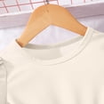 thumbnail image 7 of Lopecy-Sta Girls Dress with Floral Skirt Round Neck Short Sleeve Flower Comfortable Girl Dresses for Easter, Wedding, Birthday Or Graduation, 7 of 7