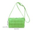 thumbnail image 3 of Bolsa de hombro casual para mujer Bolsa de embrague de moda con almohada acolchada simple (verde) Ndcxsfigh  Para Estrenar, 3 of 6