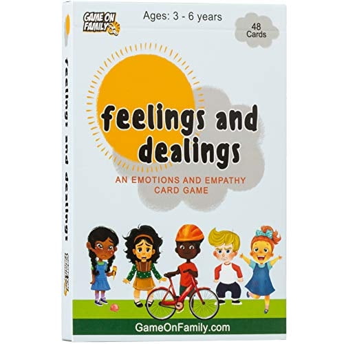 Sentimientos y tratos: un juego de cartas de emociones y empatía | Galardonado | Juegos de terapia F Game On Family Game On Family