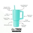 thumbnail image 3 of Simple Modern 30 fl oz Insulated Stainless Steel Trek Tumbler with Straw Lid | Ocean Water, 3 of 9