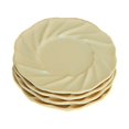 thumbnail image 4 of 4 Pcs Mini Bol Assiette Jeu de Simulation Maison de Poupée Miniatures Vaisselle Échelle 1 6 1 12 Jaune Clair, 4 of 8