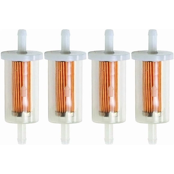 845125 695666 Fuel Filter for Brigs and Straton 691035 493629 MTD Craftsman Troy Bilt John-D-eer D100 D105 D110 D120 D125 Lawn Mower Tractor 1/4" Gas Fuel Filter