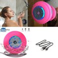 thumbnail image 1 of Altavoz De Ducha Bluetooth 4.0 Resistente Al Agua Altavoz Portátil Manos Libres Con Micrófono Incorporado 2 Horas De Tiempo De Reproducción Botones De Control Y Ventosa Cateissary EL013601-02, 1 of 4