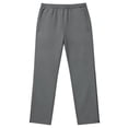 thumbnail image 4 of Mens Sweatpants Tear Away Basketball Pants with 2 Side Zippers Open Down Sweatpants for Men Color Grey Size S, 4 of 5
