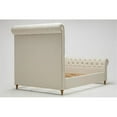 thumbnail image 5 of Manhattan Comfort Empire Fabric Upholstered Full Bed Frame in Cream, 5 of 8