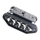 thumbnail image 4 of Ruedas fuertes del transporte del chasis del coche del del seguimiento del robot de absorción de 12V 180 con motor de rueda de código, 4 of 7
