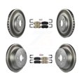 thumbnail image 1 of Transit Auto Front Rear Ceramic Pads and Coated Disc Brake Rotors Kit for Car Chevrolet Equinox GMC Terrain KGA-101124, 1 of 11