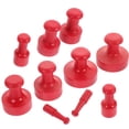 thumbnail image 2 of 10pcs Handmade Rubber Stamp Carving Accessories DIY Rubber Seal Carving Tools, 2 of 8