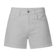 thumbnail image 4 of jjayotai Bermuda Shorts for Women Low Waisted Stretchy Shorts Straight Leg Loose Fitted Shorts Summer Casual Shorts with Pockets, 4 of 6