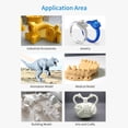 thumbnail image 3 of High-Performance LCD 3D Printing Resin - Rigid Photopolymer, Low Shrinkage, 500g Aluminum Bottle, Gray Color, Optimized for LCD Light Sources, Compatible with Anycubic & Creality, 3 of 6