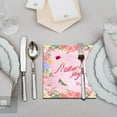 thumbnail image 3 of JGJJUGN Mother's Day Party Cutlery Set | Disposable Paper Plates, Paper Cups, Tablecloths & Streamers | Elegant Peach Theme, Eco-Friendly, 16-Person Banquet Set, Perfect for Celebrations, 3 of 5