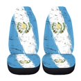 thumbnail image 5 of XYZCANDO Breathable Auto Seat Covers Truck Car SUV, Elastic Thin Car Seat Covers 2 Pack Polyester Splash Flag, 5 of 10