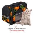 thumbnail image 4 of Tangerine Carrier Bag with 900D Oxford Cloth Base and Nylon Webbing Strap, 17x10x11.8 inches - Ideal for Small Dogs and s, 4 of 7