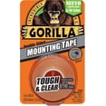 thumbnail image 1 of Cinta Montaje Doble Cara Transparente 2.54 cmx152 cm Gorilla Gorilla 6065003, 1 of 6