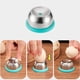 thumbnail image 5 of Perforador de huevos de acero inoxidable, juego de 2 piezas, perforador y divisor semiautomático con bloqueo, agarre antideslizante para huevos perfectamente perforados, ideal para pelar,, 5 of 8