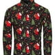 thumbnail image 2 of Camisa novedosa de Navidad para hombre, regalo de fiesta, regalo de vacaciones, camisa de Papá Noel con botones, manga larga, divertidas camisas de disfraces festivos, 2 of 5