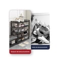 thumbnail image 4 of Puerta interior multicapa Simple Zapatero de Metal asiento espacio de nento nuevo modelo 2023 ular organizador de..., 4 of 4