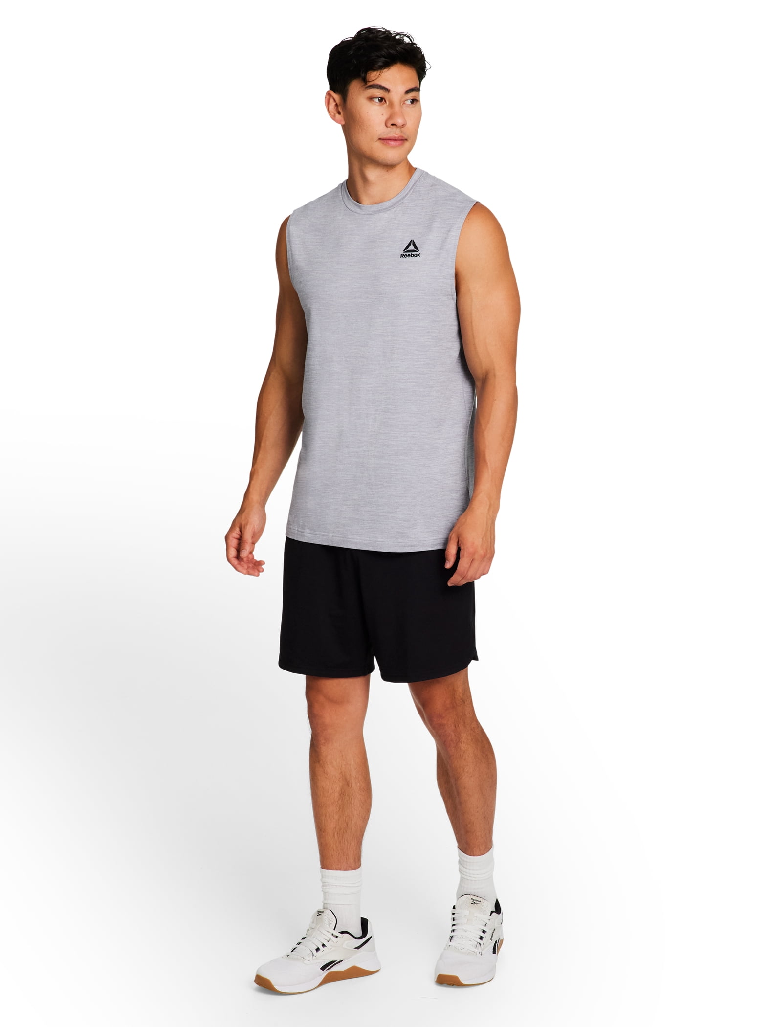 Reebok Men's and Big Men's Legacy Muscle Tee, Size XS-5XL