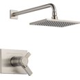thumbnail image 3 of Delta Faucet Vero 17T Series Dual-Function Shower Trim Kit with Single-Spray Touch-Clean Rain Shower Head, Stainless T17T253-SS (Valve Not Included), 3 of 4