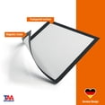 thumbnail image 2 of DURABLE Magnetic DURAFRAME Document Sign Holder, Letter-Size 8.5" x 11", Black 2 pack, 2 of 8