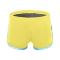 thumbnail image 5 of khonts,Men's Underwear High-End Shorts Fashion Casual Sexy Low Waist Menâs Pants for Comfort and Style Yellow XL, 5 of 5