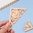 thumbnail image 6 of High Quality Wall Door Decoration Unique wooden Figurines Crafts Wood Carved Woodcarving Decorative Corner Appliques Frame 6, 6 of 8