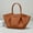 Brown, variant on Tote Bag's New Wing-shaped Bag - Leather Single-Shoulder Bag for Women - High-Class Commuting Handbag with Elegant Style
