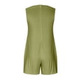 thumbnail image 3 of Combinaison d'Été Sans Manches à Col en V pour Femmes, Mode Décontractée Imprimée avec Poches, 3 of 5