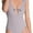Light Beige, variant on ToBeInStyle Women's Ruffle Sleeve Detail With Low V-Back One Piece Swimsuit