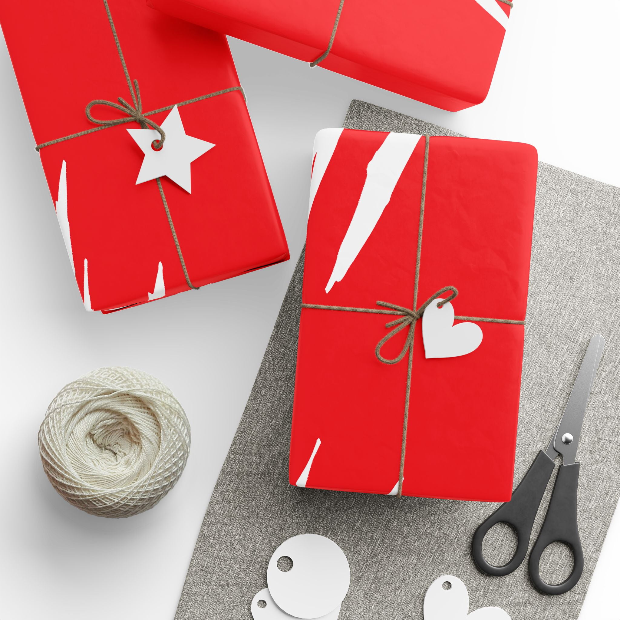 Effete Feline Claw Marks Scratch Gift Wrap Papers