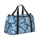 thumbnail image 2 of Fotbe Leaves And Flowers Bolsa de Viaje con Estampado, Bolsa de Fin de Semana para Mujer con Compartimento para Zapatos, Bolsa de Gimnasio con Bolsillo Húmedo, 2 of 7