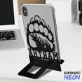thumbnail image 3 of Handmadetneonsign Bear Phone Stand, Paw Bear Metal Cell Phone Desk, Paw Bear Phone Holder 95311, 3 of 5