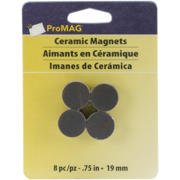 Round Ceramic 8pk, .75"