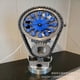 thumbnail image 1 of leyfeng Reloj de engranaje giratorio explosivo transfronterizo, decoración de reloj de engranaje giratorio, artesanía de resina, versión de Metal azul (todo alrededor), 1 of 6