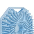 thumbnail image 2 of Cepillo de baño de silicona Cepillo de cuerpo de ducha de mano Productos de baño (Azul), 2 of 5