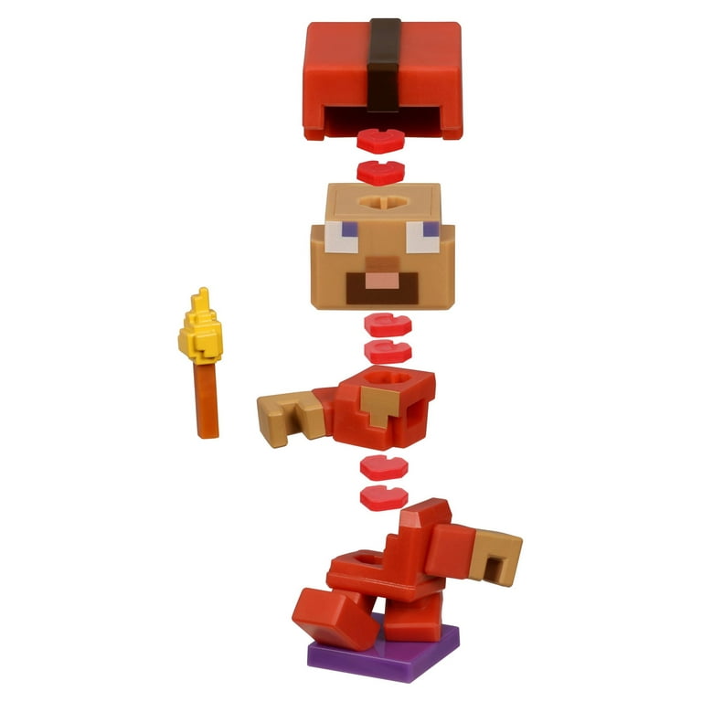 Treasure X Minecraft Caves & Cliffs Overworld Mini Figures