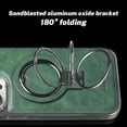 thumbnail image 5 of Invisible Stand Phone Case For iPhone 11 12 13 14 15 Pro Max Business Leather Holder Cover Magsafe For IPHON 13 Pro 14 15 Promax, 5 of 5