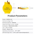 thumbnail image 2 of Batería CMOS ViCep CR2032 de 3 V con conector Molex, paquete de 5, 2 of 7