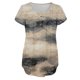 thumbnail image 2 of Blusa Casual Gibobby de Mujer con estampado de flores y cuello botones manga corta, 2 of 4