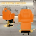 thumbnail image 6 of Baber Chair,Reclining Chair with Adjustable Headrest and Armrests,Hydraulic Professional Rolling Swivel Salon Chair,Heavy Duty Styling Chair for Babershop Hair Salon Stylist, 6 of 9