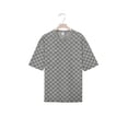 thumbnail image 4 of Mens Big and Tall T-Shirt, Short Sleeve Shirts for Men Summer Fashion Plaid Printed Crewneck Tshirts, 4 of 6