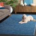 thumbnail image 6 of SAFAVIEH Vision Adrasteia Overdyed Solid Area Rug, 8' x 10', Blue - Large - Modern Design, Blue, Non-Shedding & Easy Cleaning, Ideal for Living Room, Bedroom, Dining Space, 6 of 16