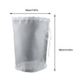 thumbnail image 4 of Bearachild Bolsa de filtro Colador de alimentos Lavable Fácil de limpiar Nylon Mano de obra fina Accesorios para el hogar de larga duración Suministros de limpieza para el hogar 20*30 CM, 4 of 6