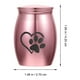 thumbnail image 3 of Urna de metal para gatos, caja de cenizas de hueso para mascotas, contenedor para cenizas de perro, ataúd para cenizas de perro, tarro para cenizas de mascotas, 3 of 5