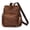Brown, variant on Womens Backpack Purse Leather Backpack Purse for Women Travel Fashion Backpack Designer Ladies Shoulder Bags, Brown
