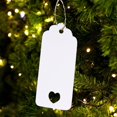 thumbnail image 3 of 100Pcs Retro Blank Rectangle Hang Tags for Luggage Wedding Label Gift Cards, 3 of 8
