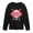 BLACK, variant on - Baseball Cleveland Long Sleeve Graphic T-Shirt